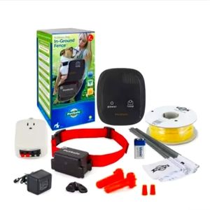 Stubborn dog electric-inground fence